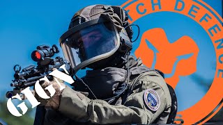 GIGN hostage-rescue demo at Eurosatory 2022