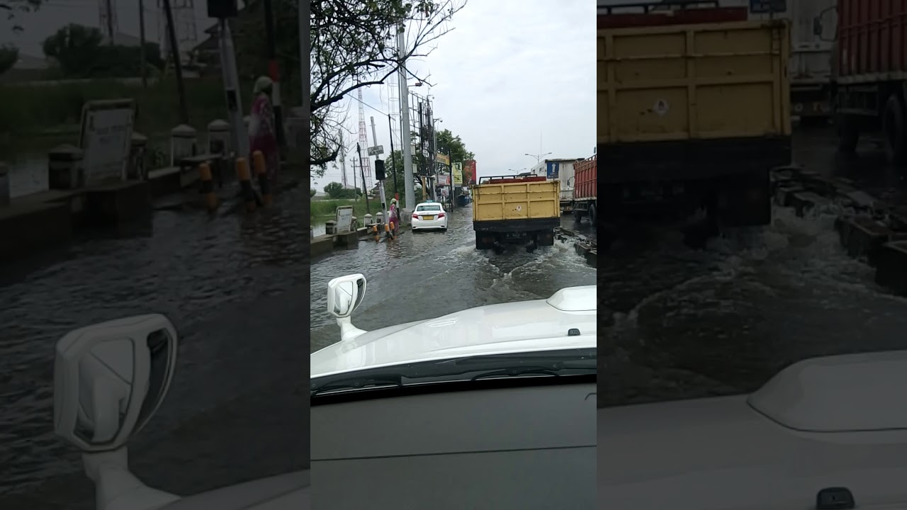 Banjir menuju terboyo semarang - YouTube