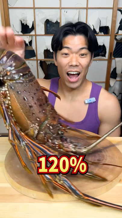 Delicious lobster. #purplegorilla #mukbang