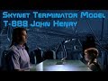 Skynet Terminator Model: T-888 and CPU John Henry