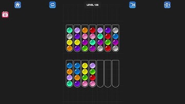 Ball Sort Puzzle - Color Game Level 135 Solution (Android)