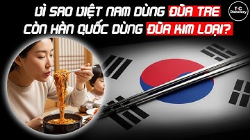 VÌ SAO VIỆT NAM DÙNG ĐŨA TRE CÒN HÀN QUỐC DÙNG ĐŨA KIM LOẠI? | T Connect Discovery