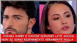 Uominiedonne Chiara Rabbi e Davide Donadei brutta lite social