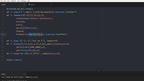 FoxDot Livecoding jam