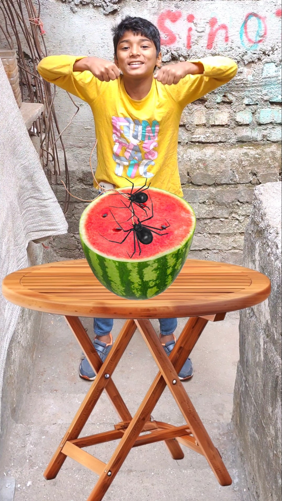 Garena Free Fire And Chotu Ka Watermelon ?? #shorts#freefireshorts