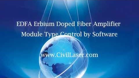 EDFA  module type control by software