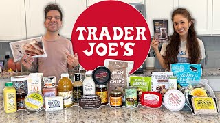 $100 Fall Trader Joes Taste Test (NEW ITEMS) 🍁