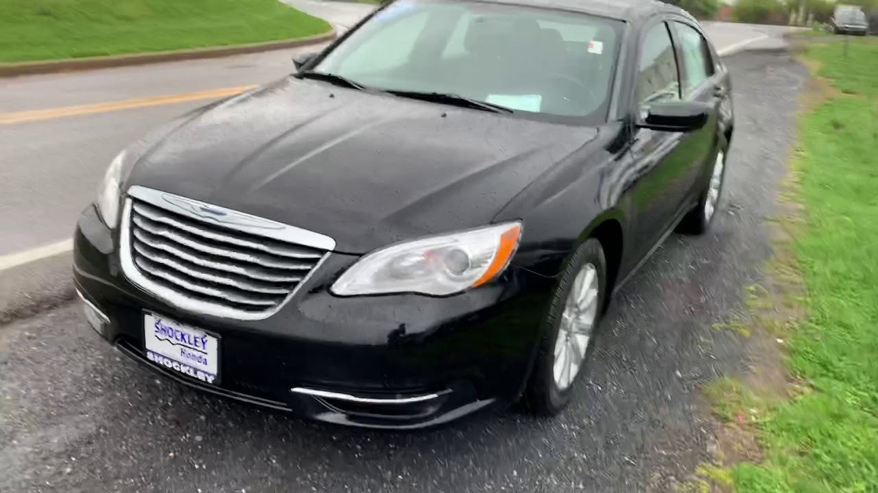 2012 Chrysler 200 Touring 4D Sedan - YouTube