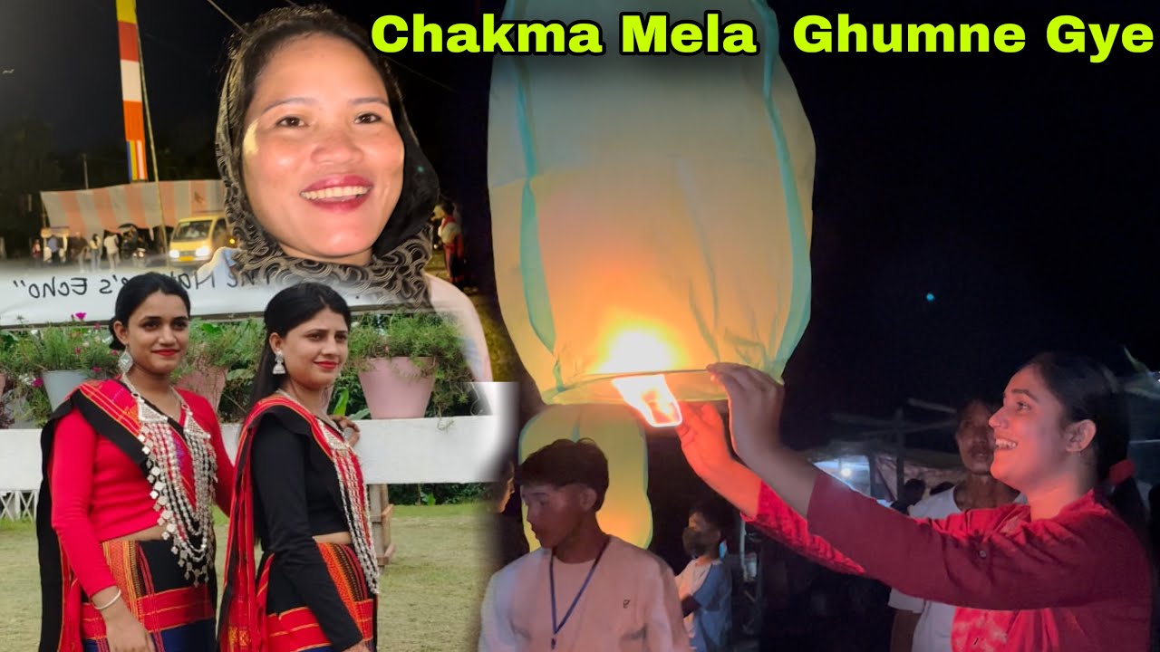 Last chakma mela ghumne gye || @RituDidiVlogs  ka halat kharb 