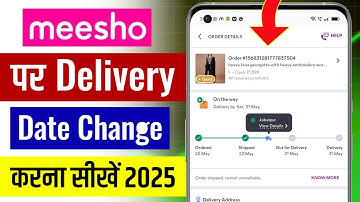 Meesho Order Delivery Date Change Kaise kare | How To Change Delivery Date In Messho | Delivery Date