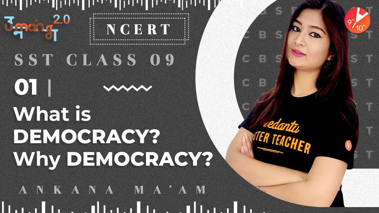 What Is Democracy Why Democracy L1 CBSE Class 9 Civics Political 