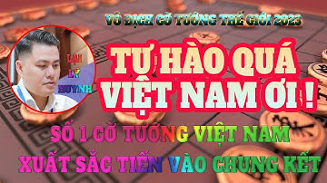 Vô địch Cờ tướng thế giới 2023: Vòng 8 - Lại Lý Huynh xuất sắc bước vào trận chung kết!