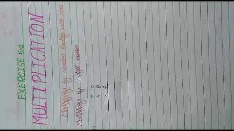 Class 3 MathsChapter : 5 Multiplication (Exercise - 5.2)