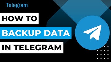 How to Backup Data in Telegram !