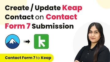 How to Create or Update Keap Contact on Contact Form 7 Submission | Contact Form 7 to Keap