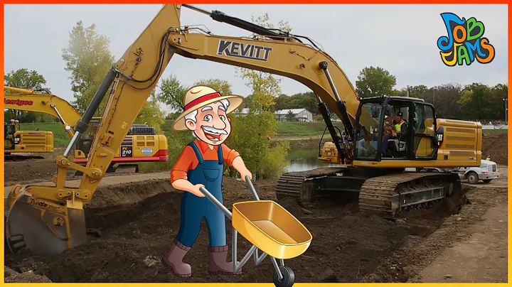 Old MacDonald Had a Construction Site | Job Jams | Educational Learning Songs for Kids | Excavators