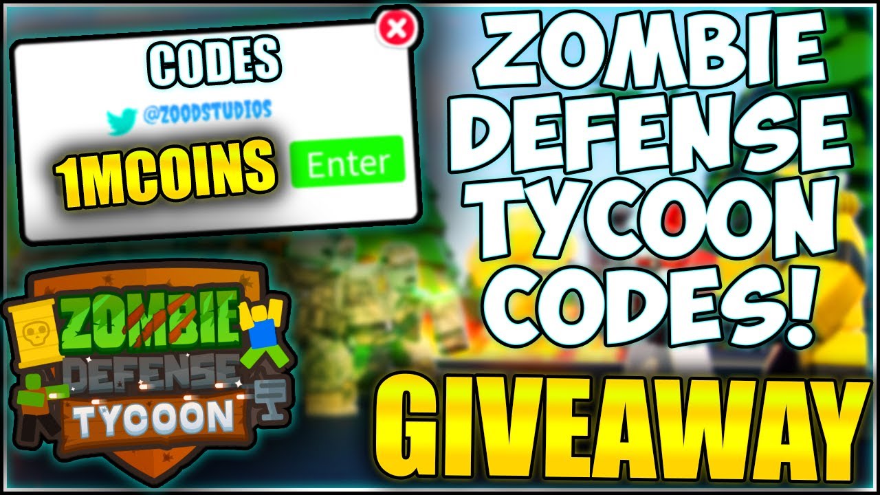 Zombie Defense Tycoon New Codes Roblox Tank Zombie Defense Tycoon 2020 Youtube - factory tycoon roblox codes