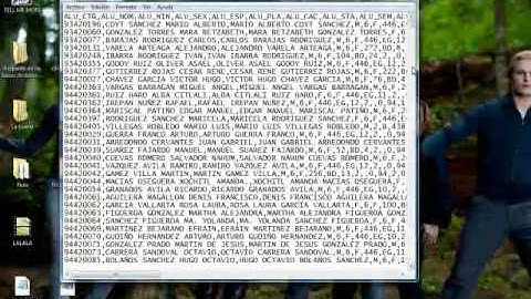 Convertir  DBF a un formato compatible con MySQL