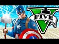 Soy el CAPITÁN AMÉRICA en GTA 5! Grand Theft Auto V - GTA V Mods