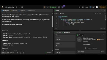 Two Sum Problem in C++ | Easy Approach with Brute Force Method Explained |The Code Verse | Leetcode