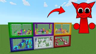 Sprunki Mod Addon Chaos in Minecraft Gmod!