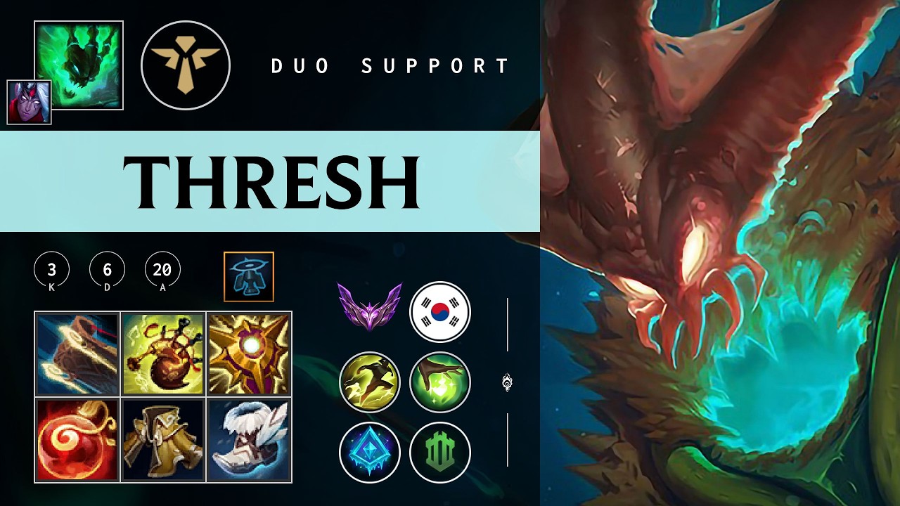 Thresh Support vs Sylas - KR Master Patch 26.04