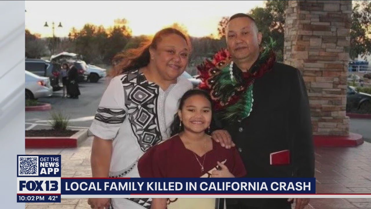 4 family members killed in Calif. crash