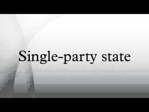 Video: Which Ruling Party Was Before A Single Party