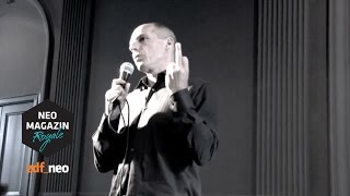 Varoufakis and the fake finger #varoufake | NEO MAGAZIN ROYALE mit Jan Böhmermann - ZDFneo