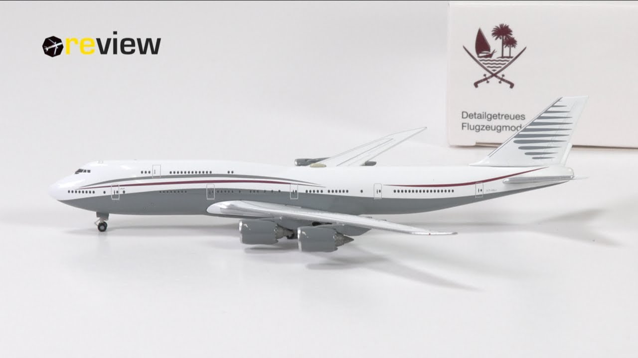 Qatar Amiri Flight Boeing 747-8 BBJ | Review #676 - YouTube