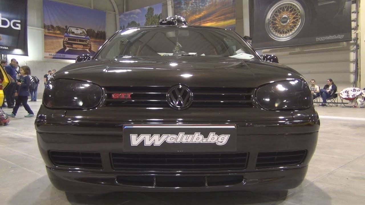 Volkswagen Golf Mk4 Black 2001 Exterior And Interior