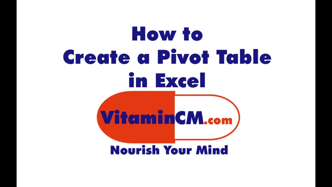 Excel Pivot Table Chart Examples