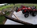 Timber Frame ONE MAN Raises First Bent Alone On His Farm