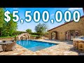 Inside A $5,500,000 Tuscan MANSION With A WATER SLIDE | California Mansion Tour