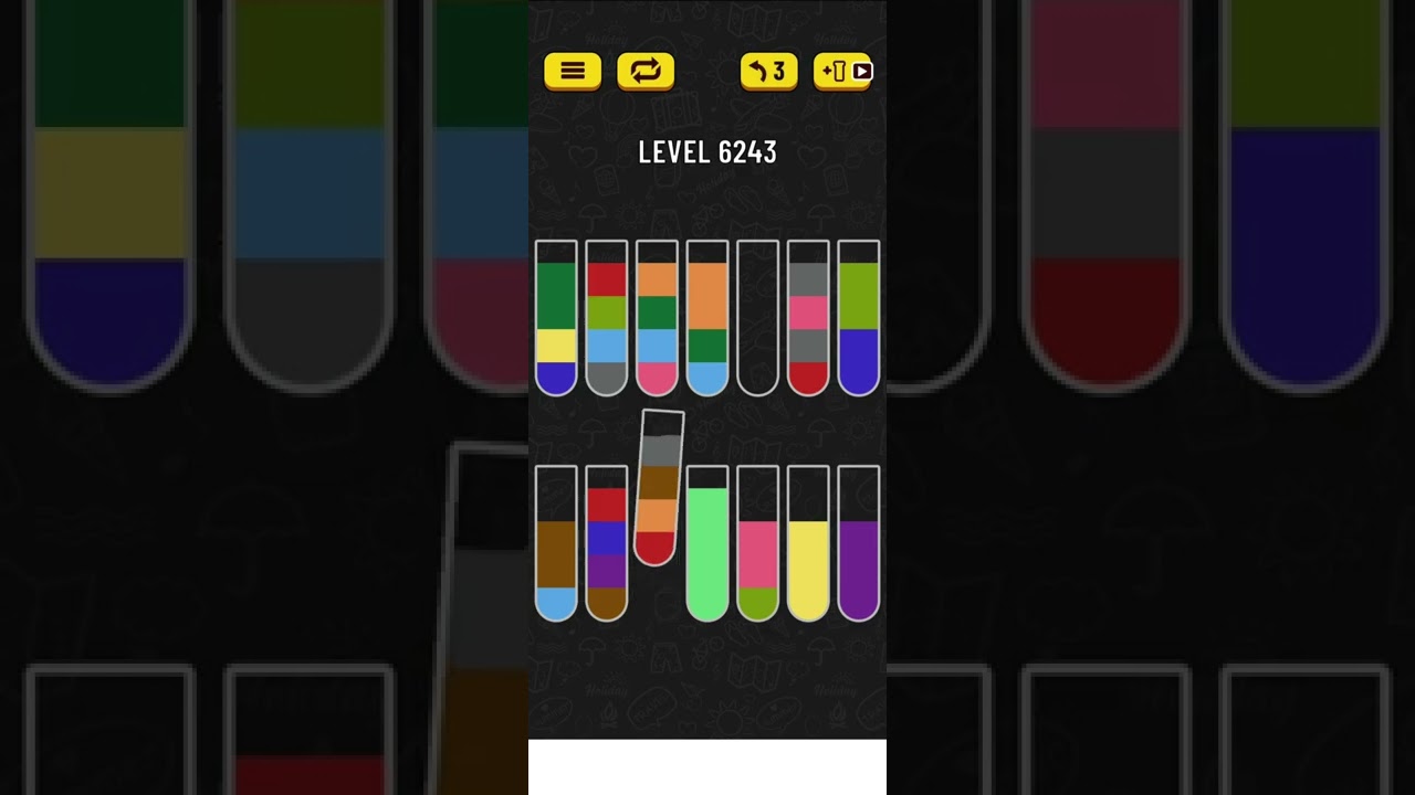 water sort puzzle level 6243