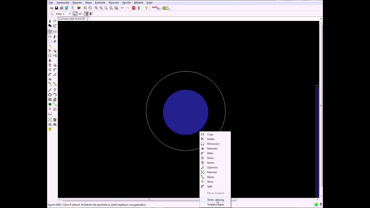 eagle 7.6.0 why do my circles look like octagons