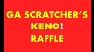 GA Scratcher's KENO Raffle!!!
