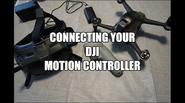 HOW TO CONNECT DJI MOTION CONTROLLER