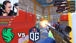 ohnepixel reacts to Falcons vs OG HIGHLIGHTS -  BLAST Austin Major 2025