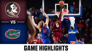 Florida State Vs. Florida Game Highlights 2025-26 Acc Mens Basketball