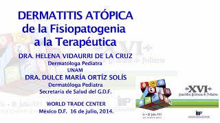 Dermatitis atópica: de la fisiopatogenia a la terapéutica