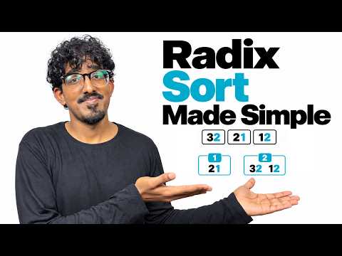 How to Radix Sort (Animated with Code)