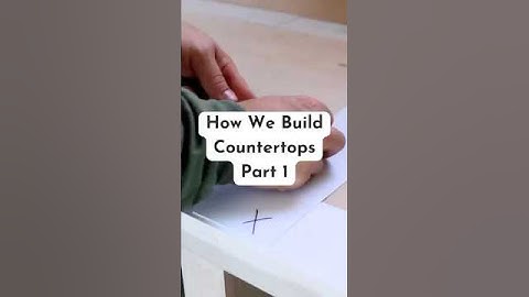 Ever Wonder How Countertops are Built? (Part 1: Templating)