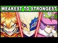 Every Magic Knight Captain RANKED from Weakest to Strongest! (Black Clover)