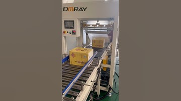 Carton heat shrink wrapping machine, output 15-20pcs/min #machine #factory #packaging #wrap #heating