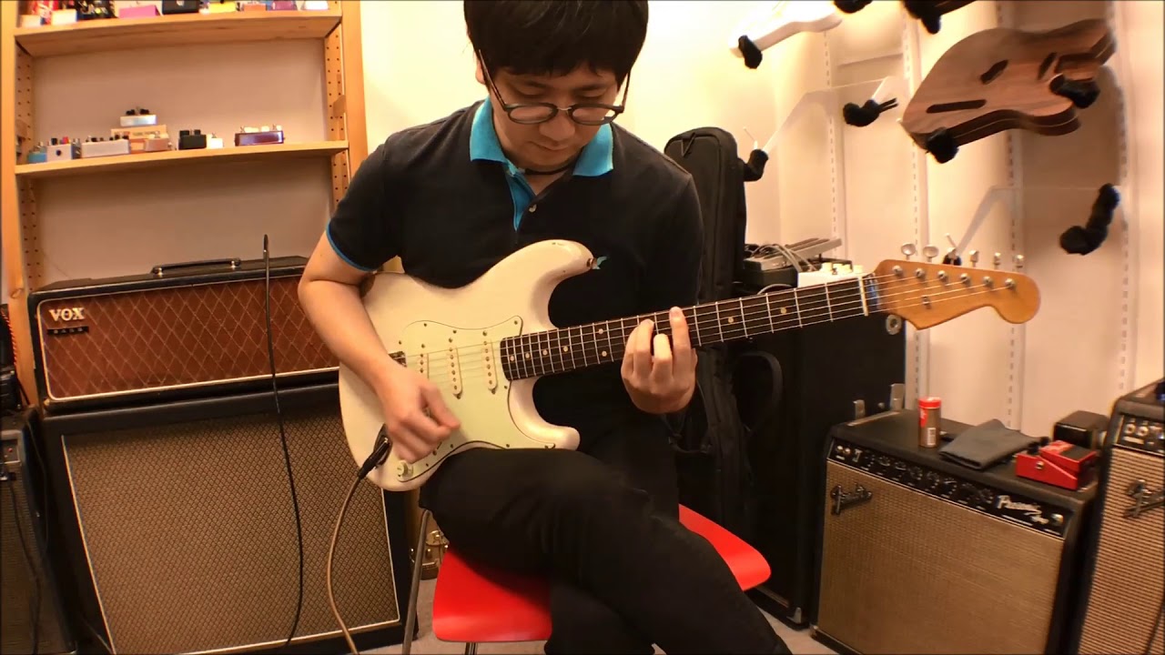 fatguitar Original order neck Stratocaster White blond YouTube