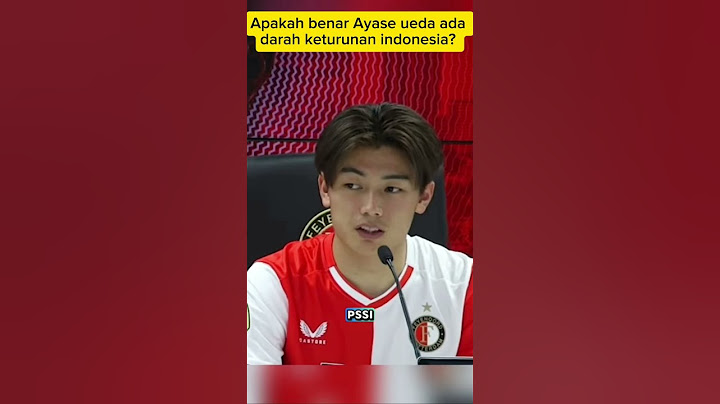 Apakah benar Ayase ueda ada darah keturunan indonesia?