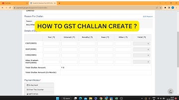 How to Gst Challan Create ???
