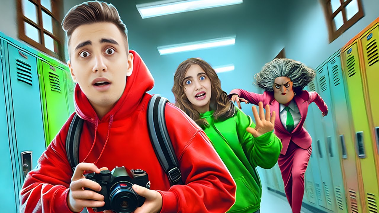 هربنا من المدرسة الشريرة في الحياة الواقعية!😱