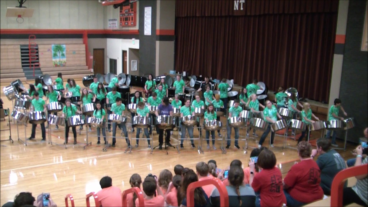 New Philadelphia Quaker Steel Drum Band Enter Sandman Nat'l Trail HS